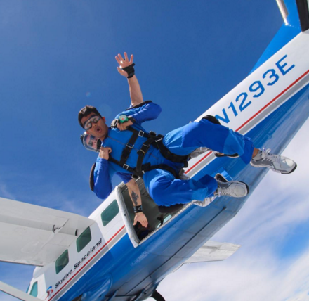 Skydiving with Skydive Spaceland Florida